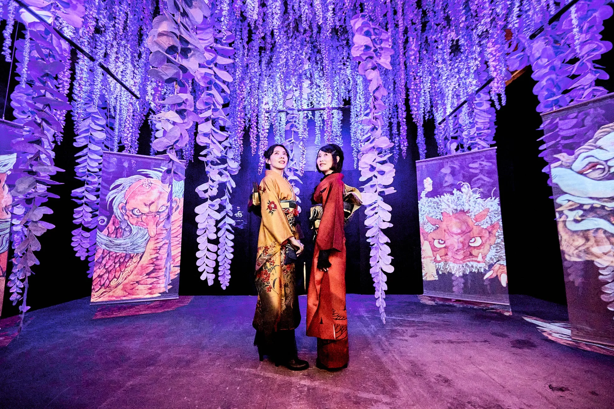 幻想的な妖怪の世界