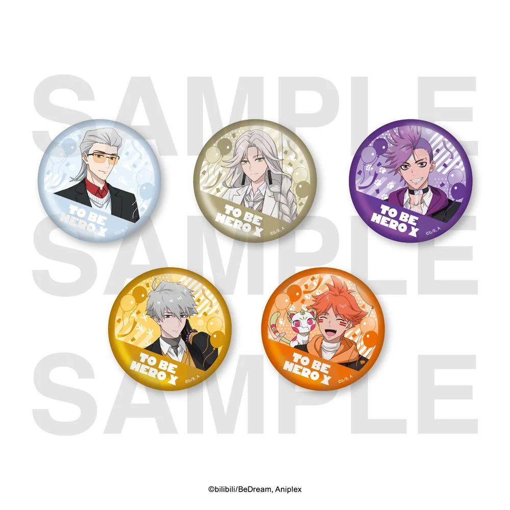 アニメ「TO BE HERO X」トレーディング缶バッジ