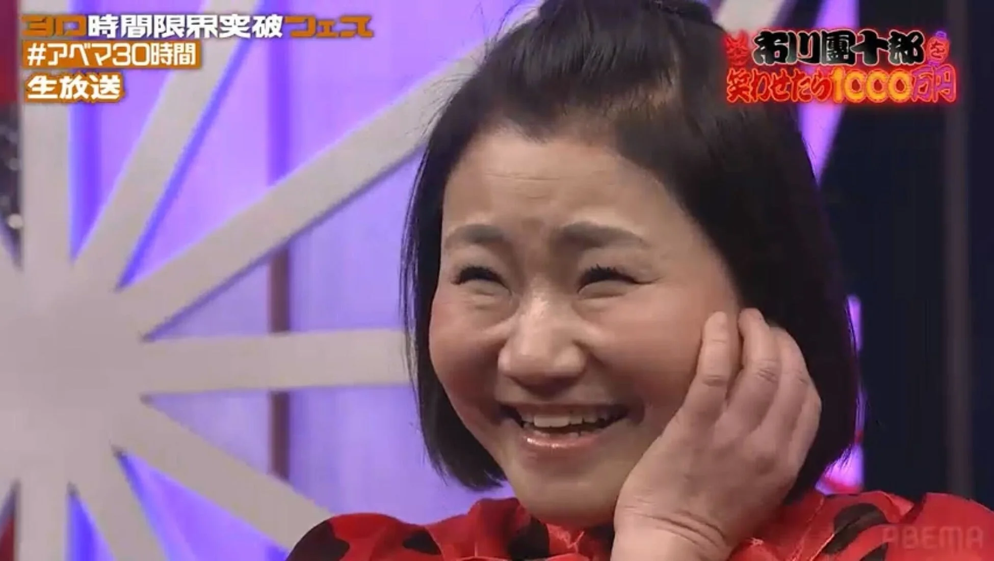 お笑いチャレンジの様子