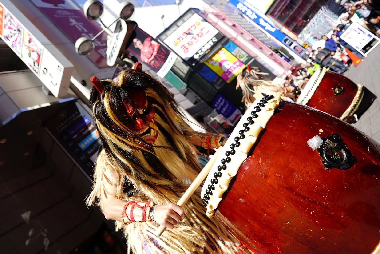 秋田のなまはげ太鼓