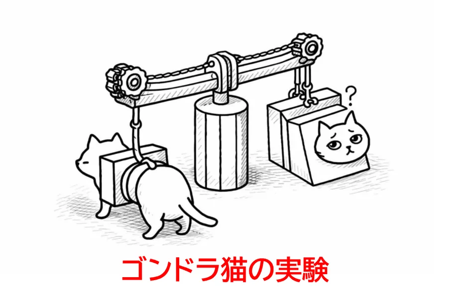 ゴンドラ猫の実験