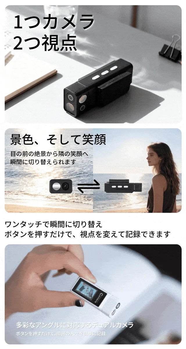 デュアルレンズ設計