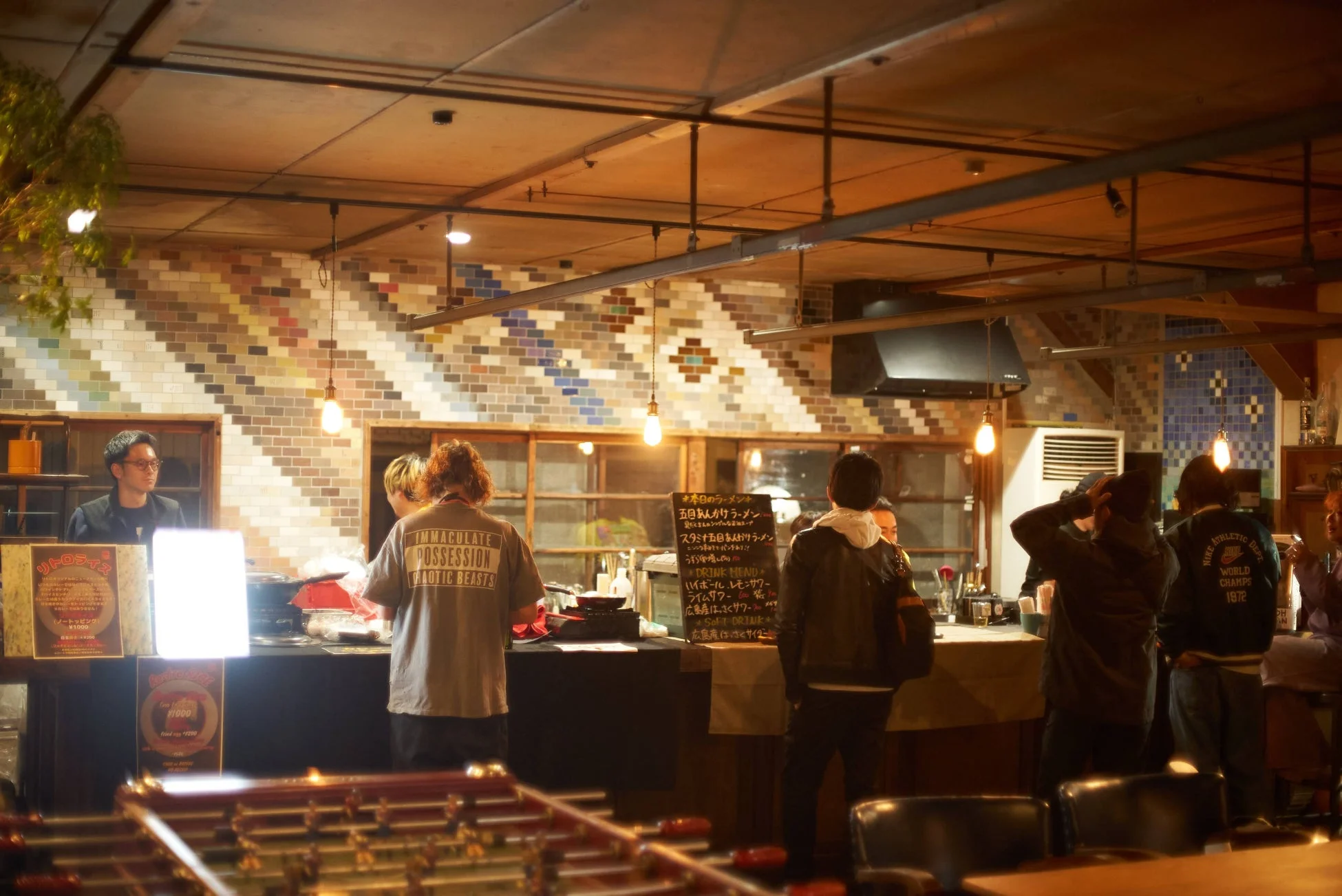 SOKO MARKETの飲食エリア