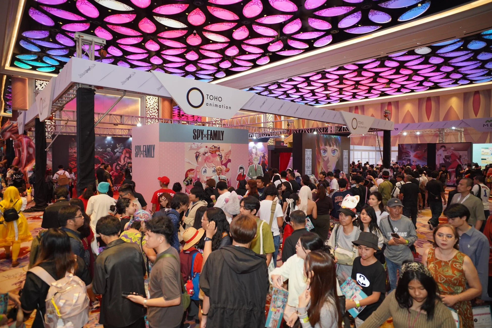 アニメイベントの様子