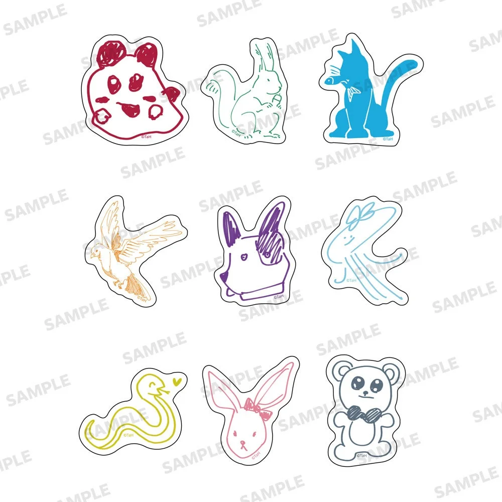 落書きダイカットステッカー