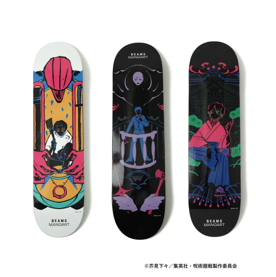 呪術廻戦 BEAMS MANGART コラボスケートデッキ