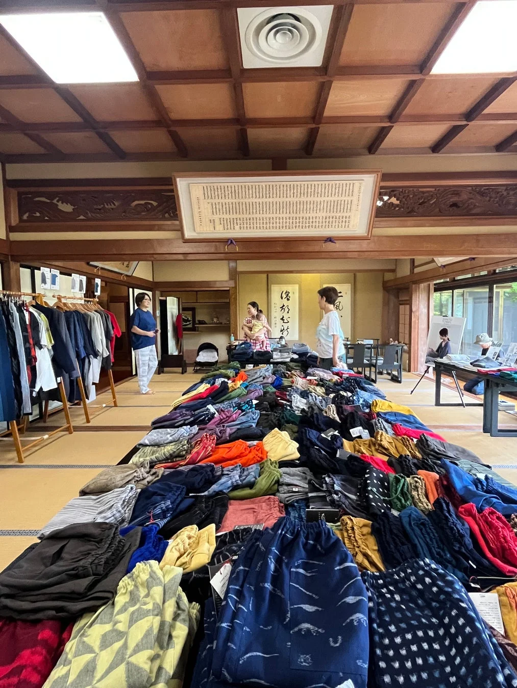 昨年のもんぺ博覧会風景3