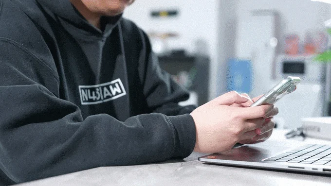 スマホとWIFI接続