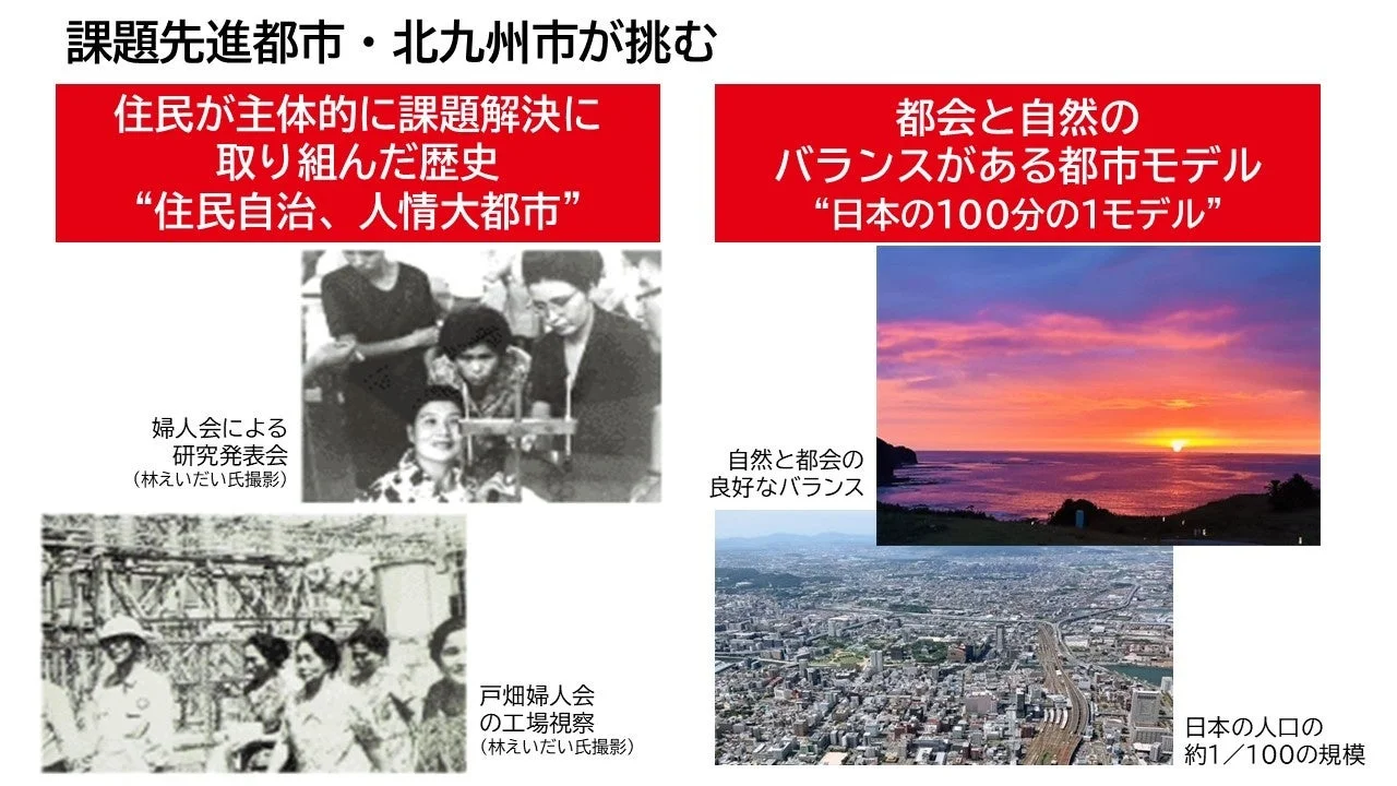 課題先進都市・北九州市が挑む