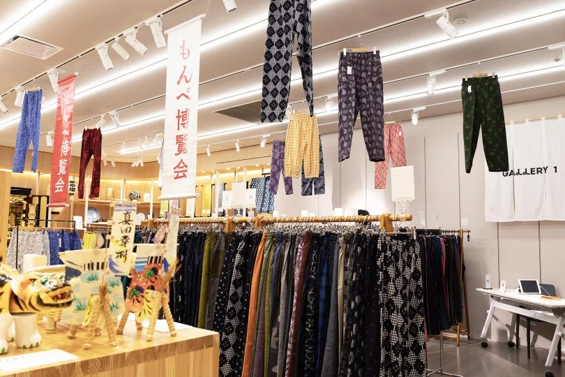 昨年のもんぺ博覧会風景1