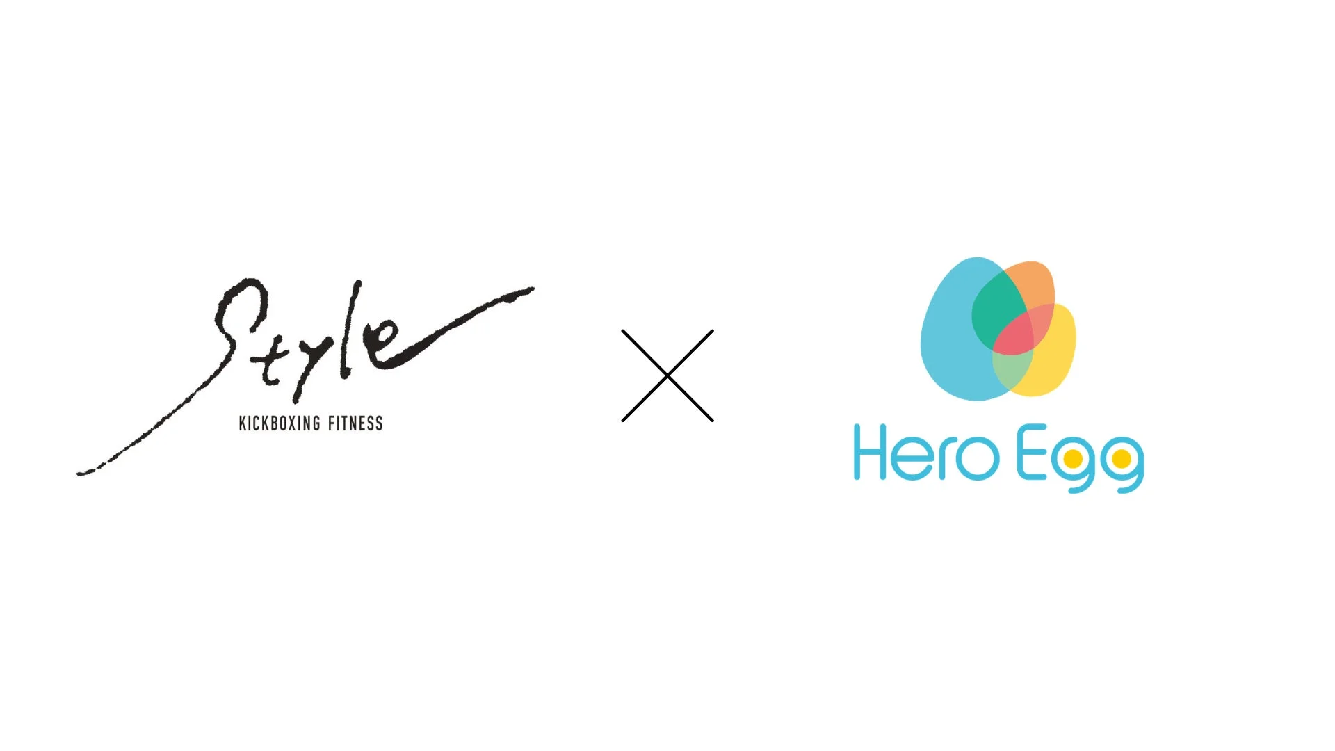 Hero EggとSTYLEのコラボレーションロゴ