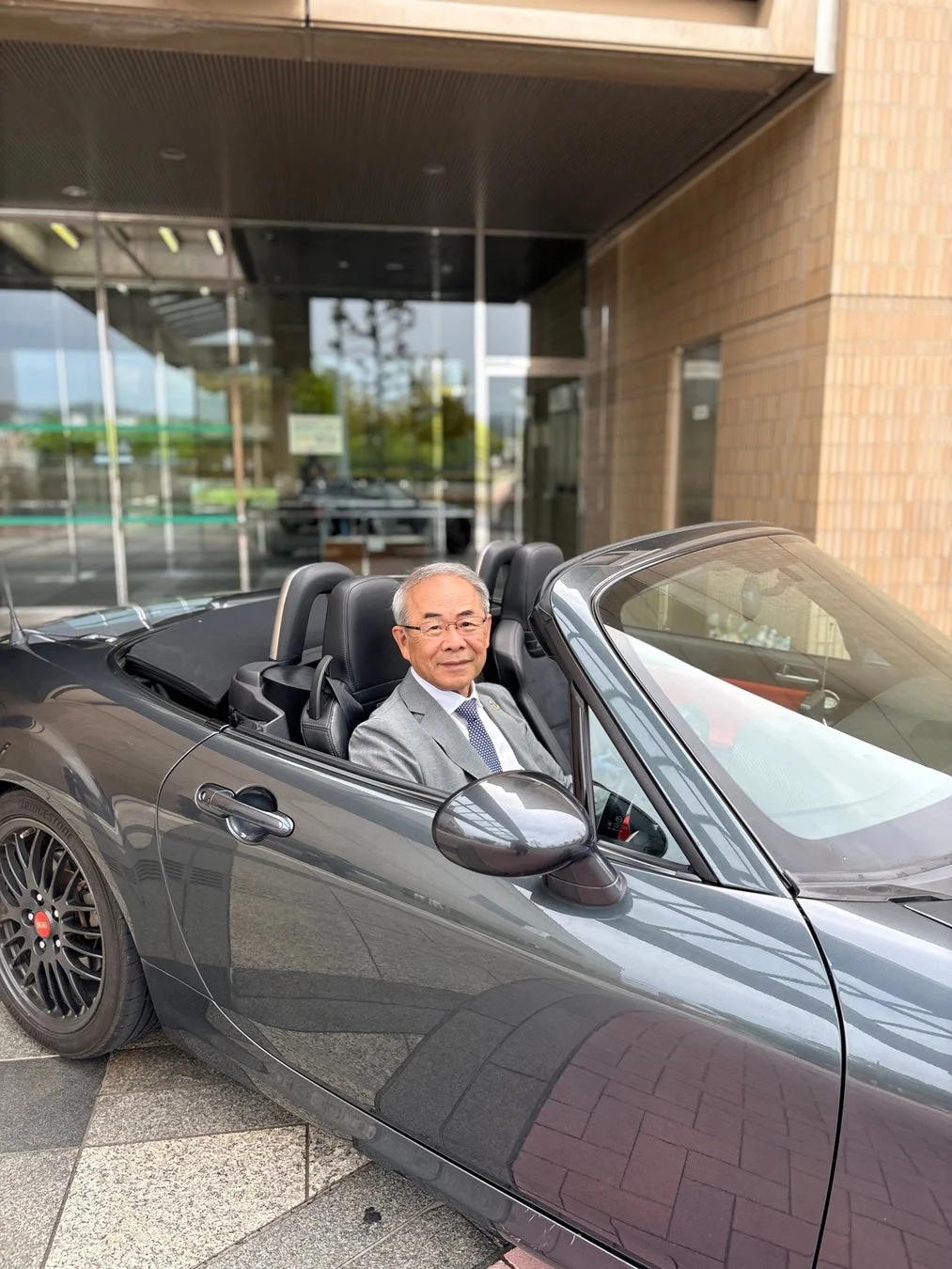 貴島孝雄氏のポートレート