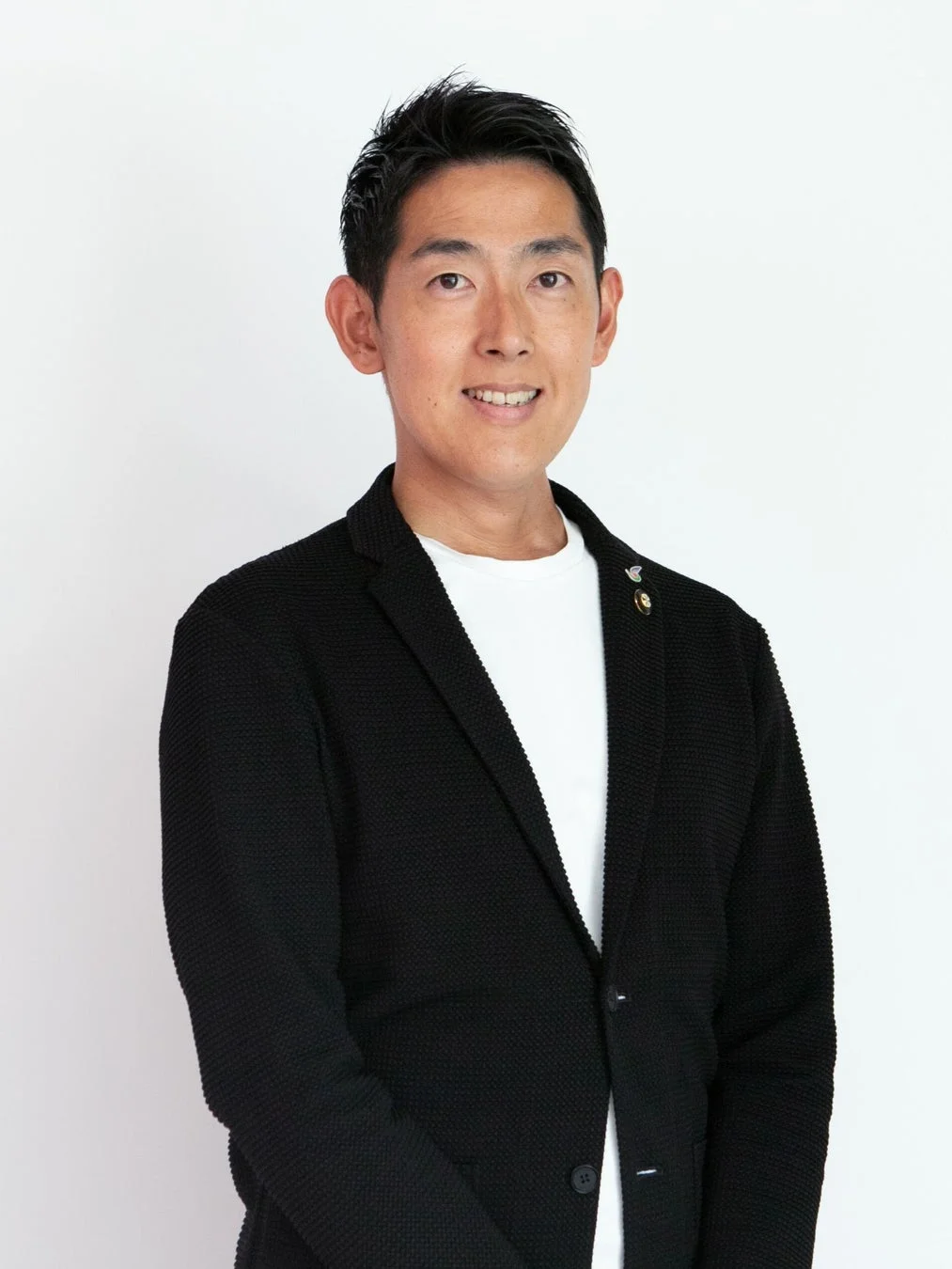 黒石健太郎市長のポートレート