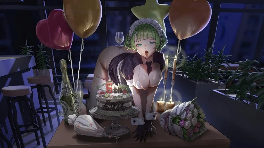 6周年記念ログインボーナス（夜）