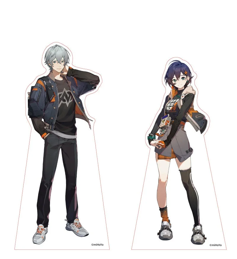 miHoYoのアクリルスタンド、崩壊スターレイルのキャラクター