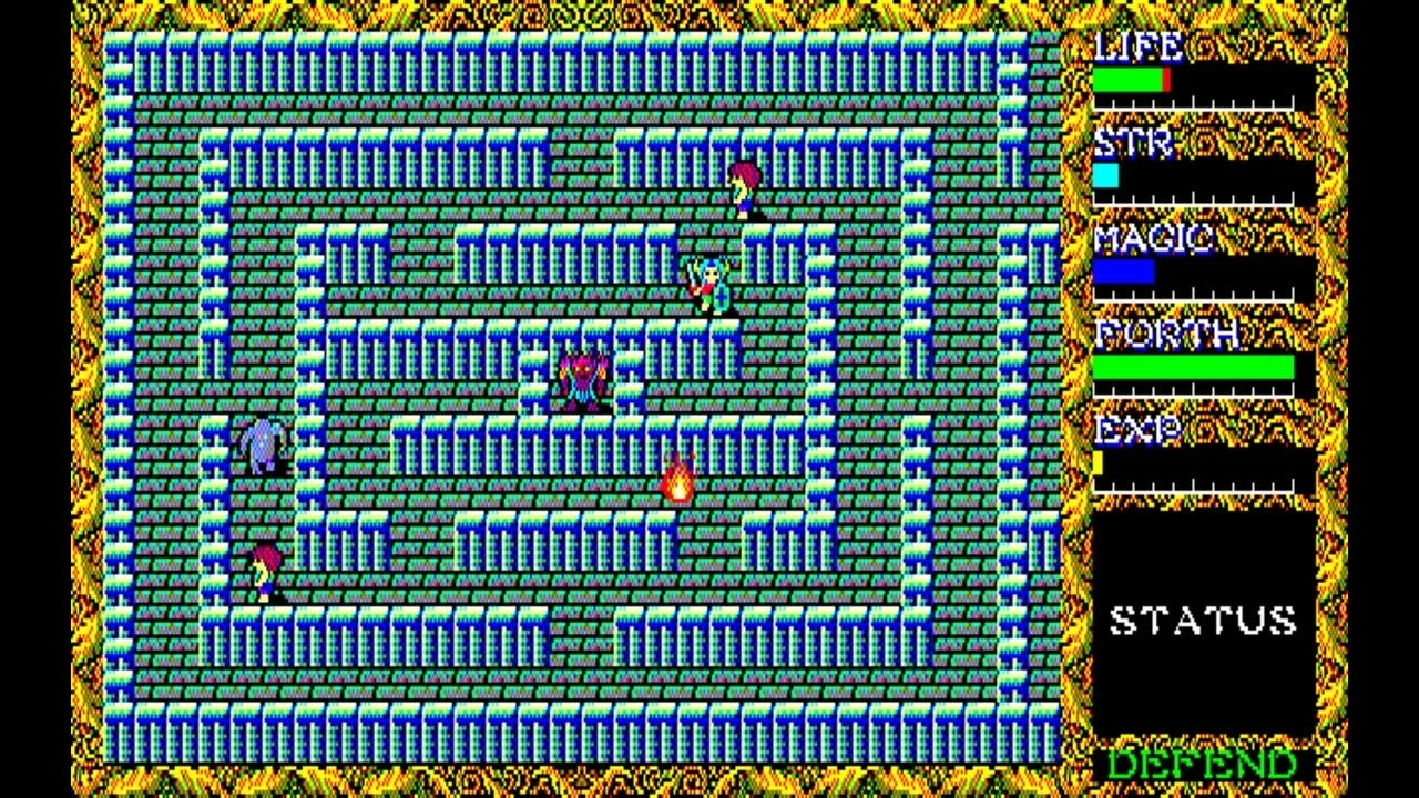 Hydlide II Dungeon
