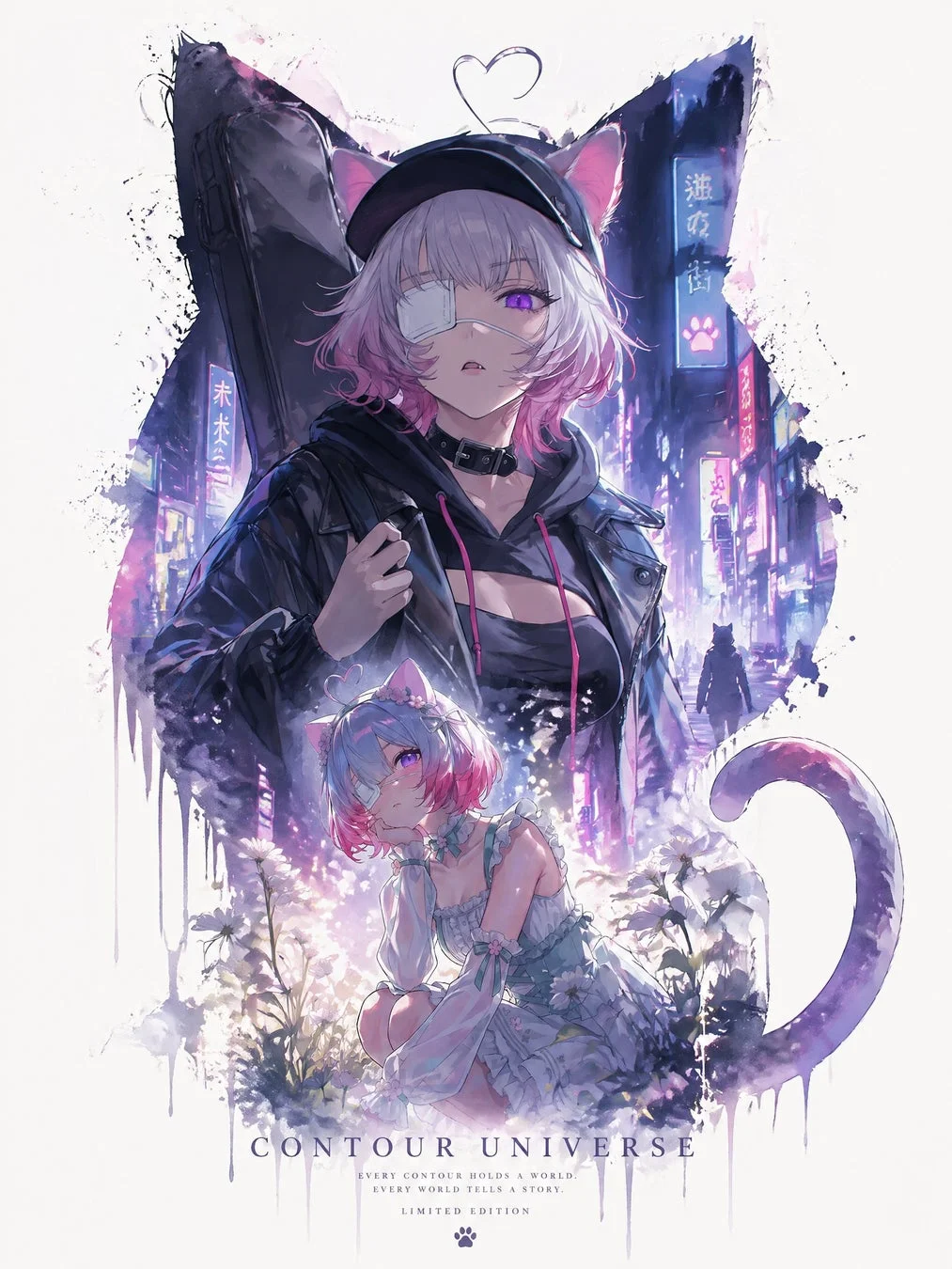 シルエットポスター