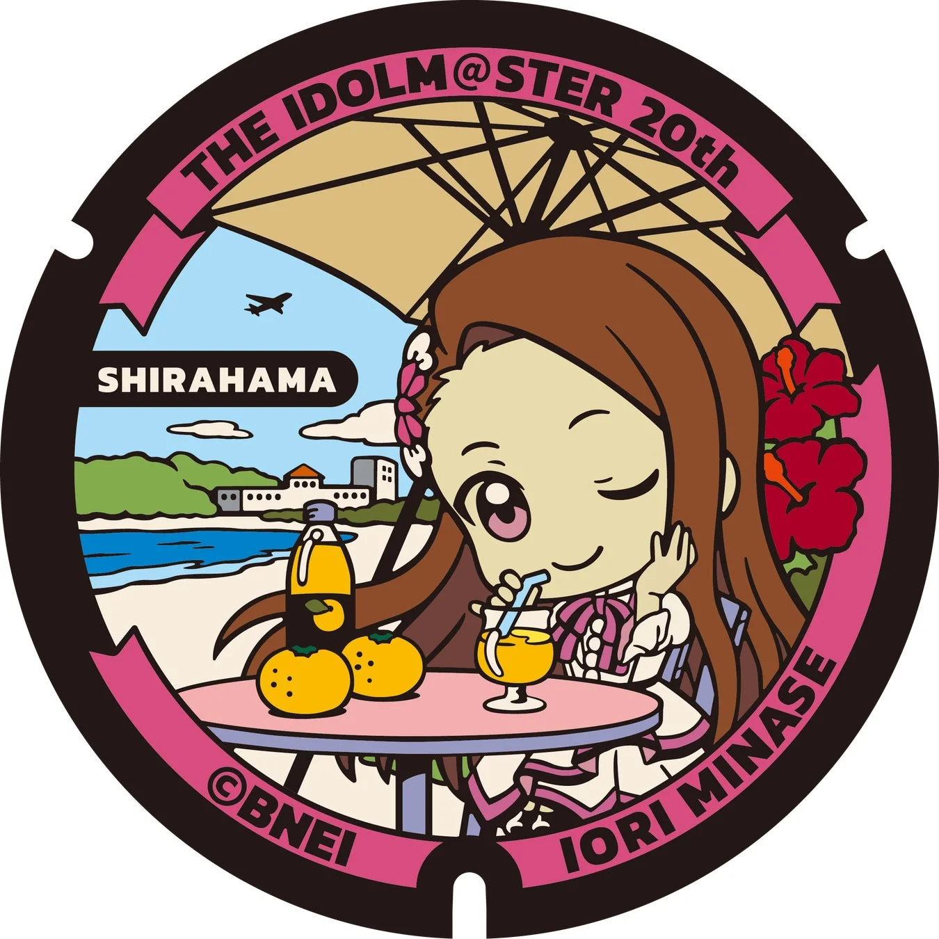 アイドルマスター 水瀬伊織 デザインマンホール