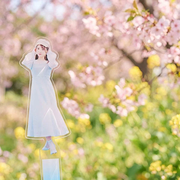 桜と菜の花畑のアクリルスタンド