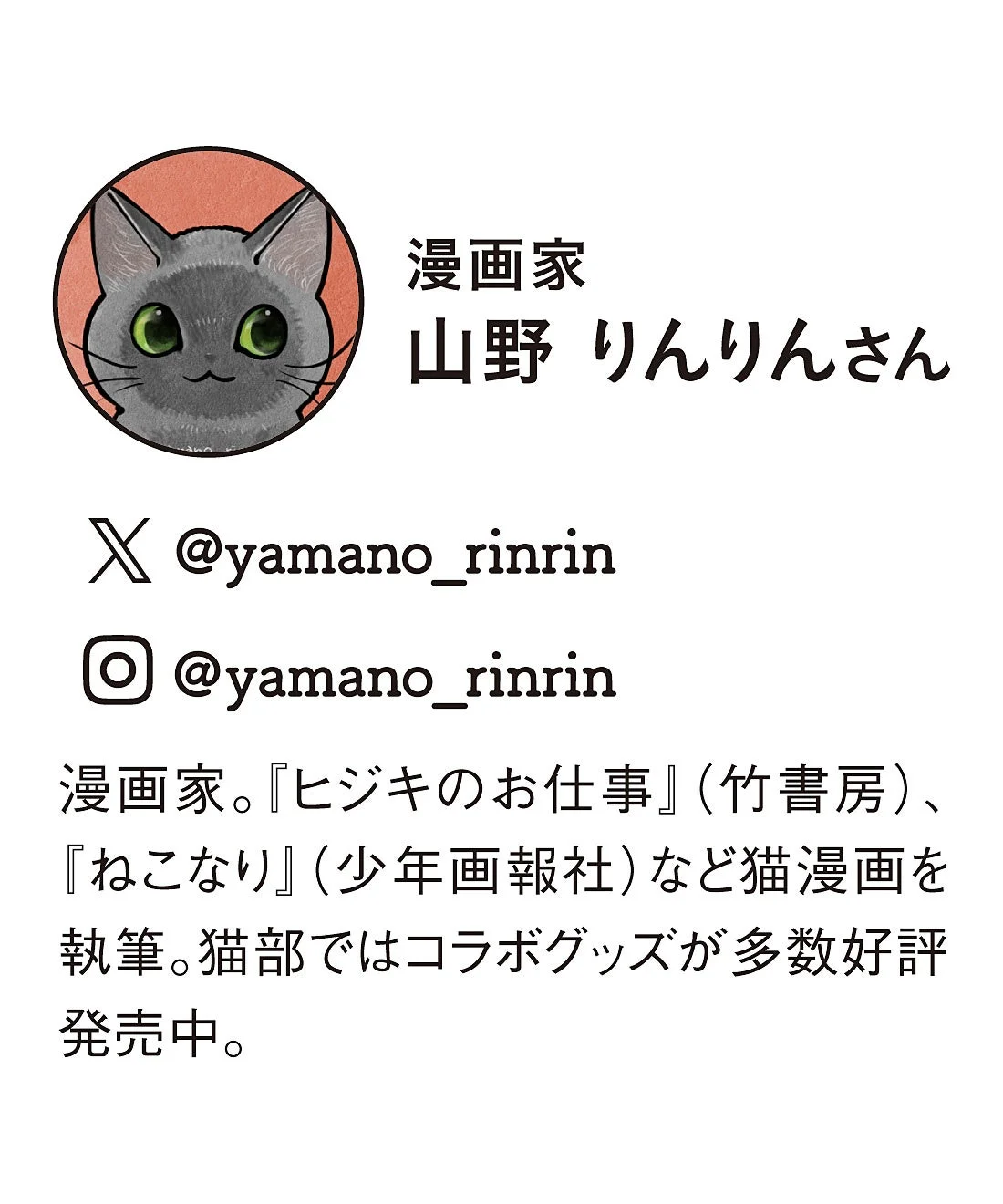 漫画家 山野りんりんさん