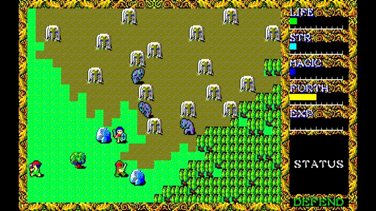 Hydlide II Gameplay
