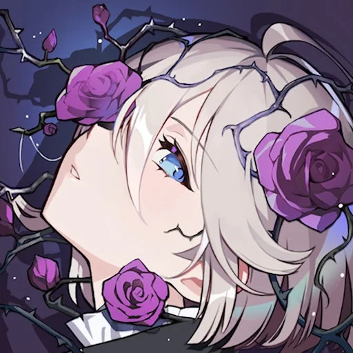 アニメ風の少女のイラスト