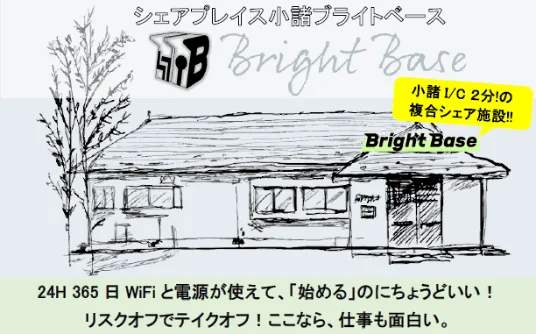 シェアプレイス小諸ブライトベースの外観