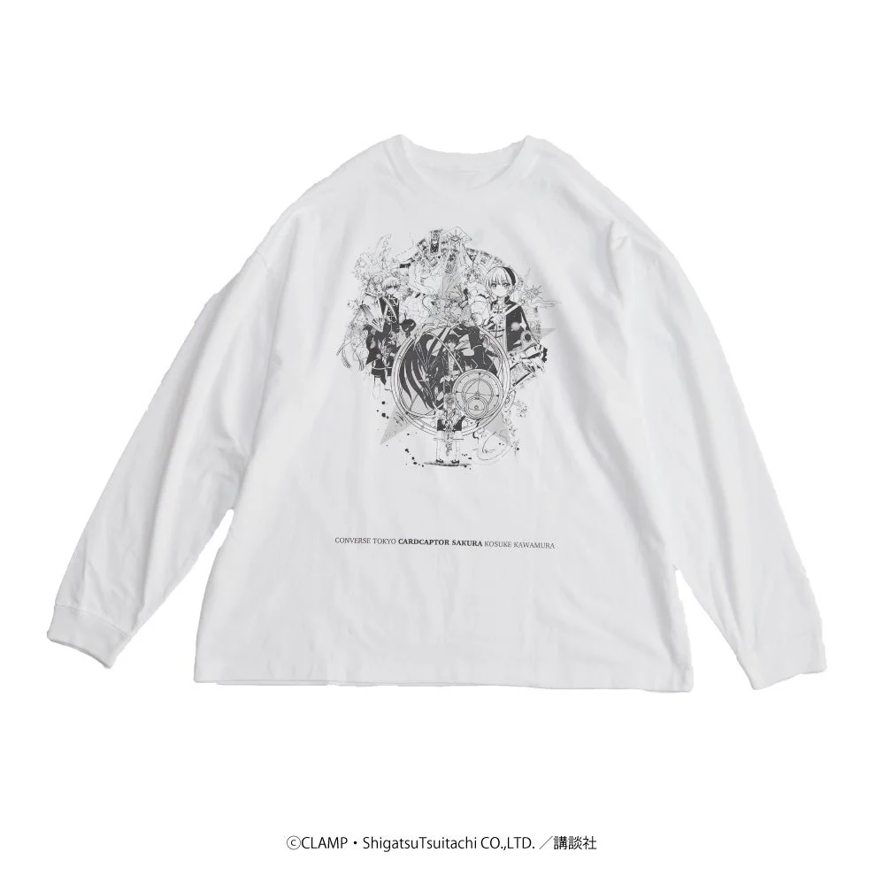 グラフィックロングスリーブTシャツ