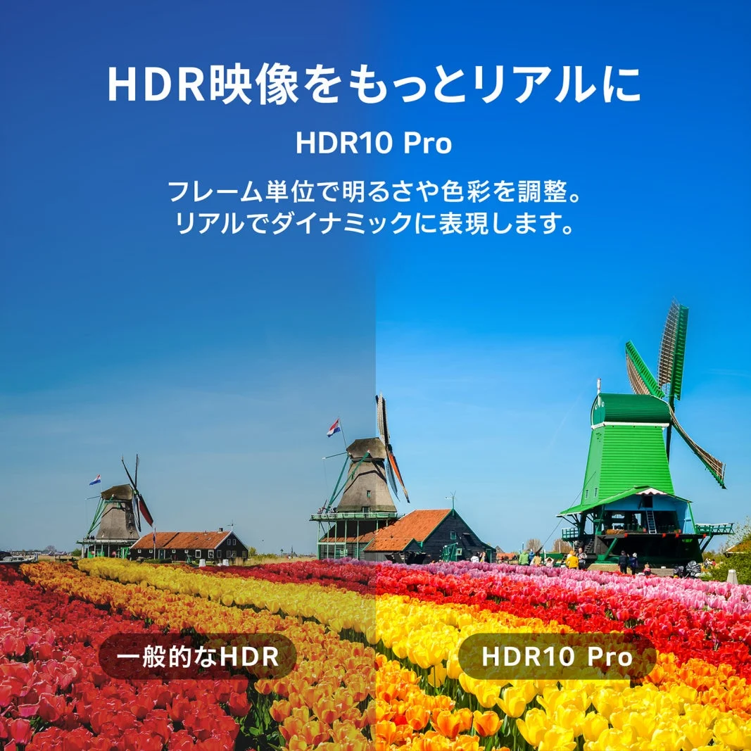 HDR10 Pro 映像をもっとリアルに