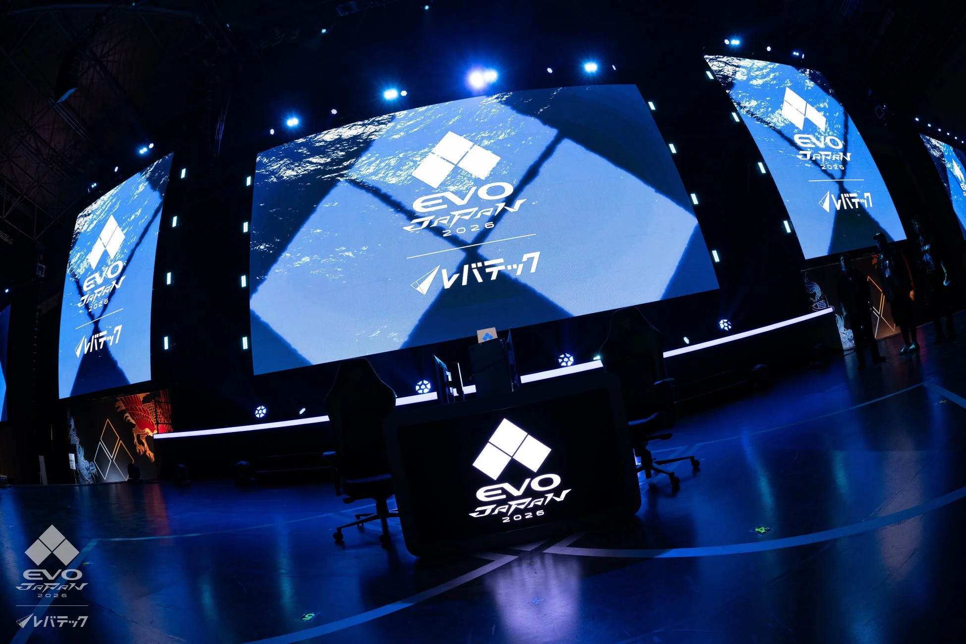 EVO Japan 2026のメインステージ