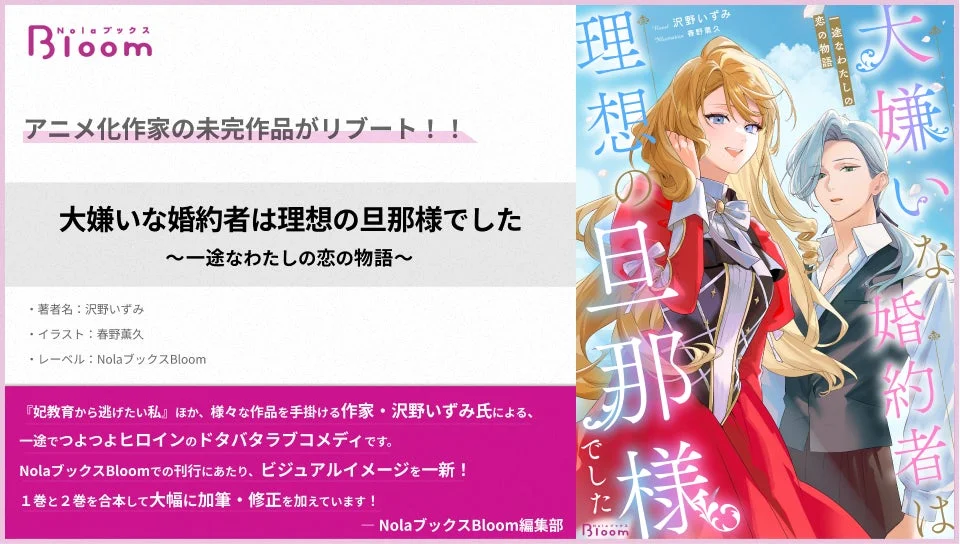 大嫌いな婚約者は理想の旦那様でした