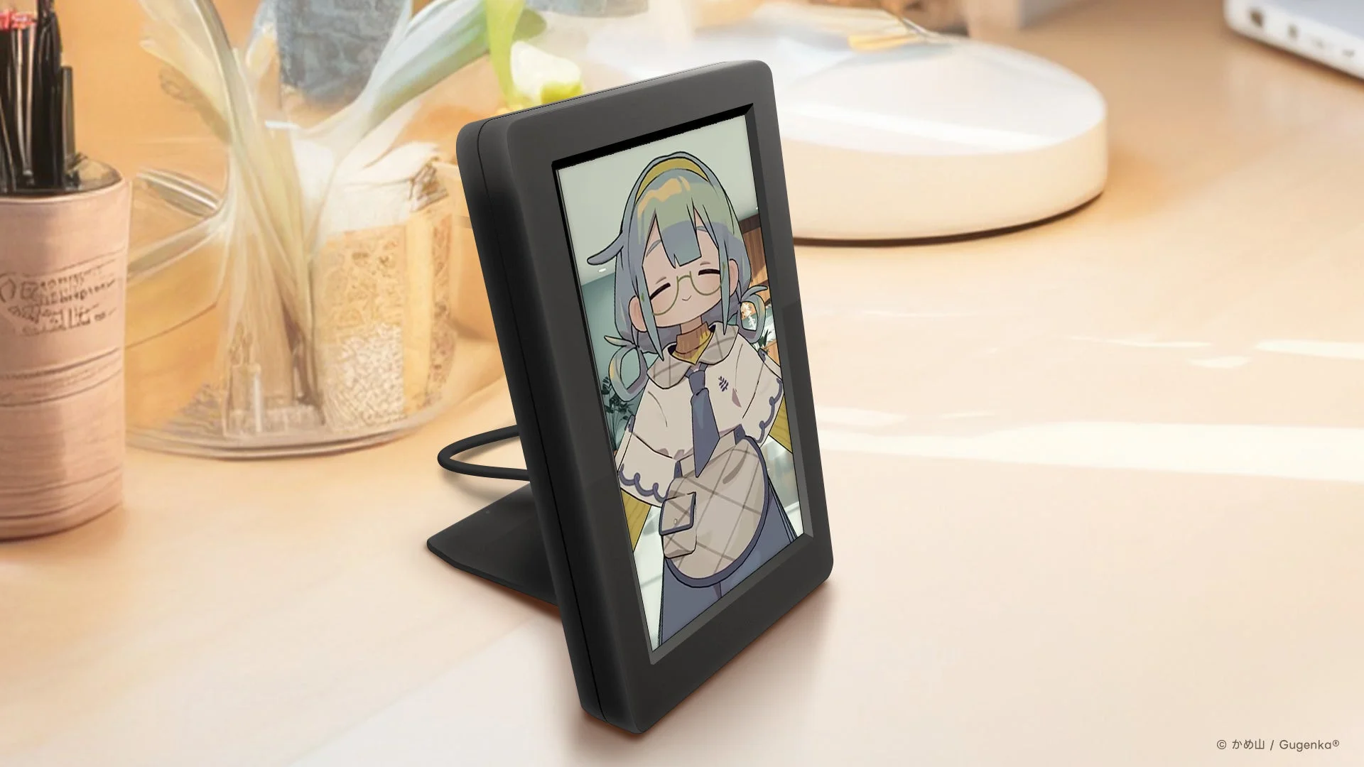 デスクに置かれたホロモデリンク