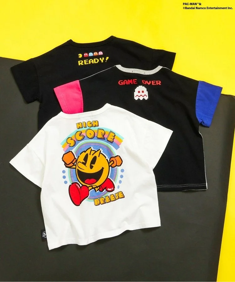 BREEZEコラボパックマンTシャツ2