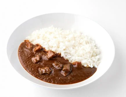 シンプルなカレーライス