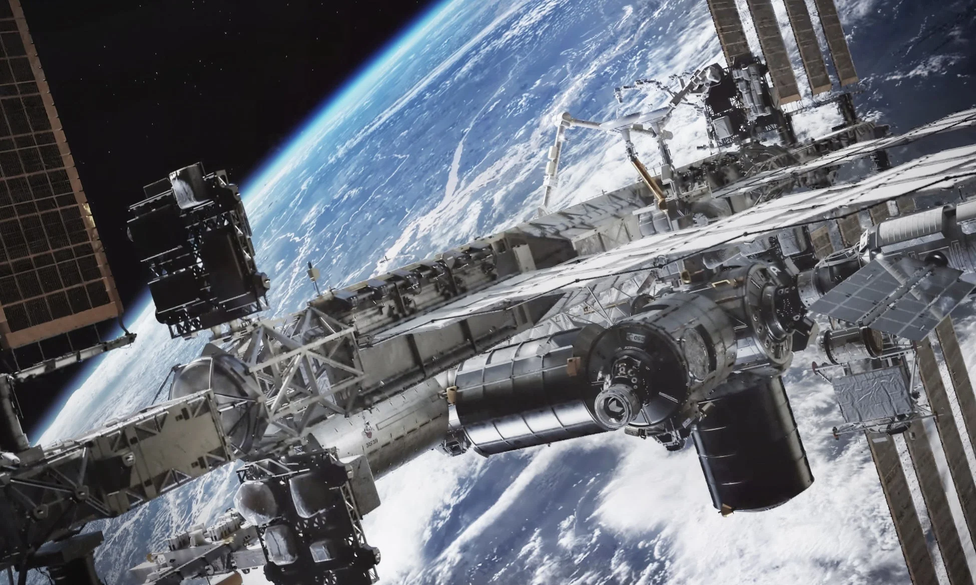 国際宇宙ステーションの画像