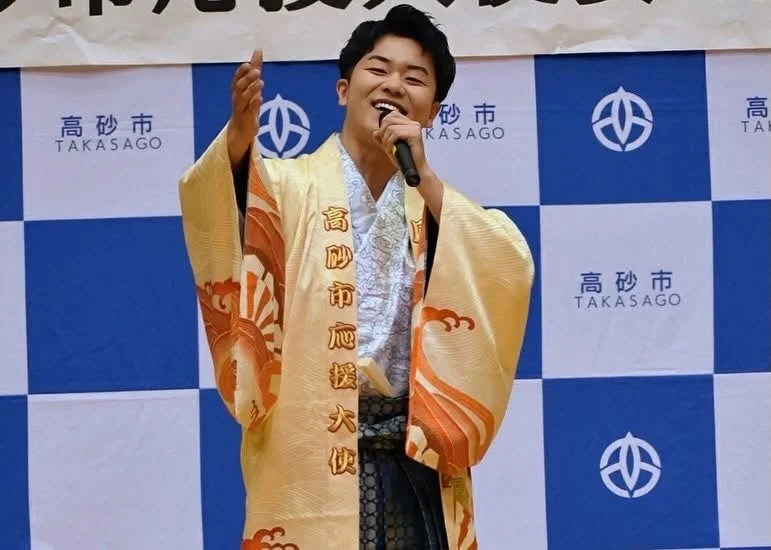 委嘱式でのトークショー