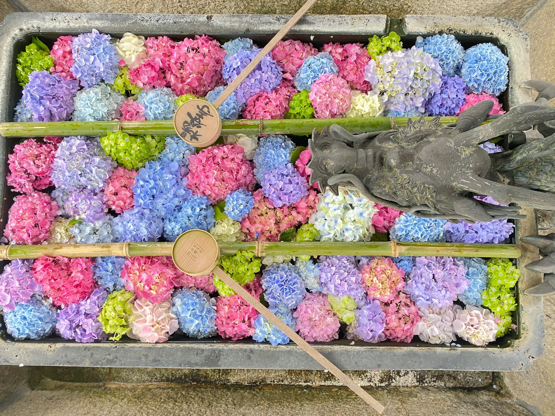 花手水