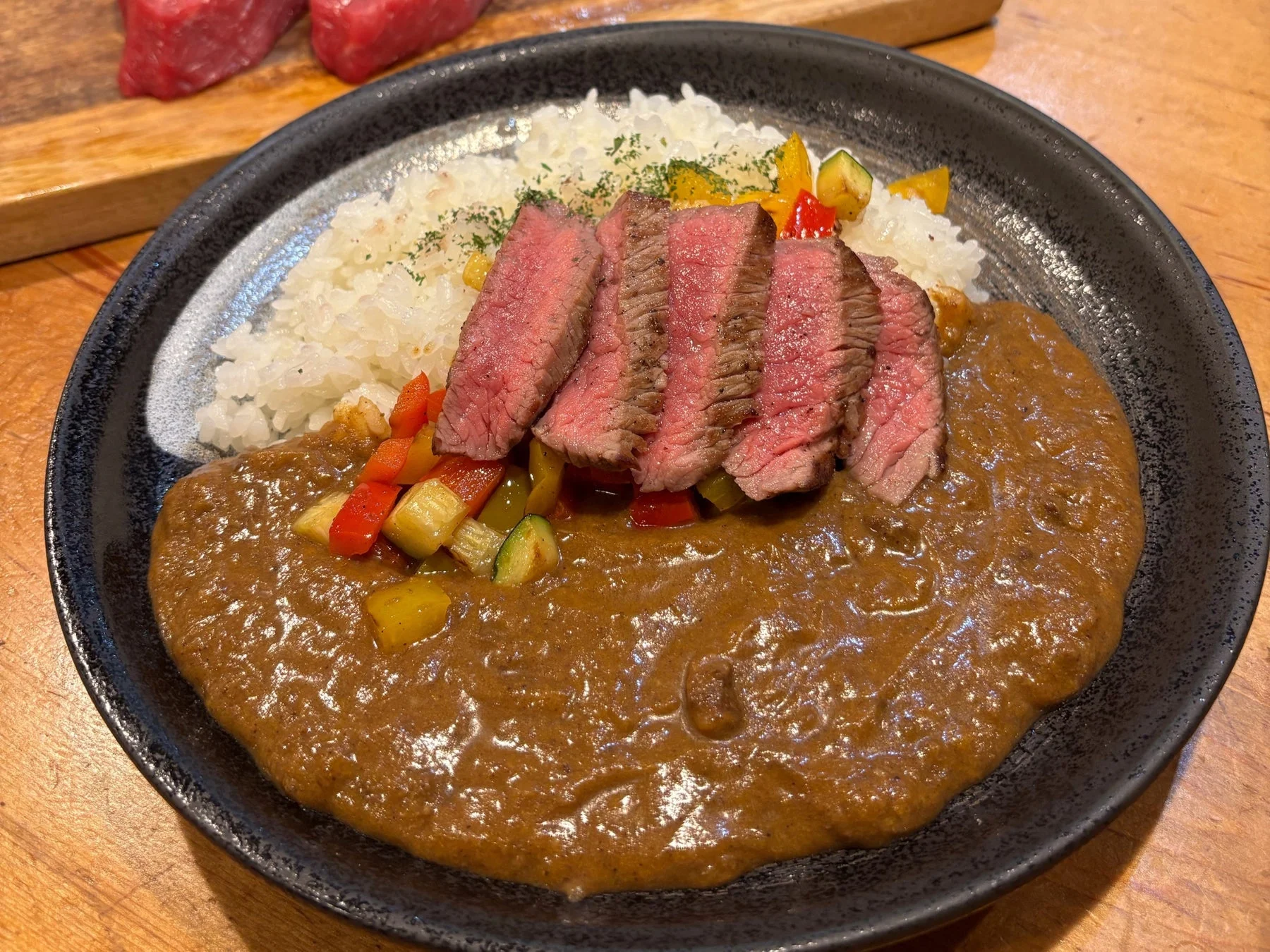 ステーキカレー