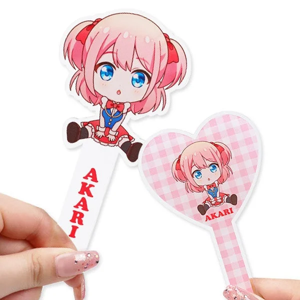 アニメキャラクターのアクリルグッズ