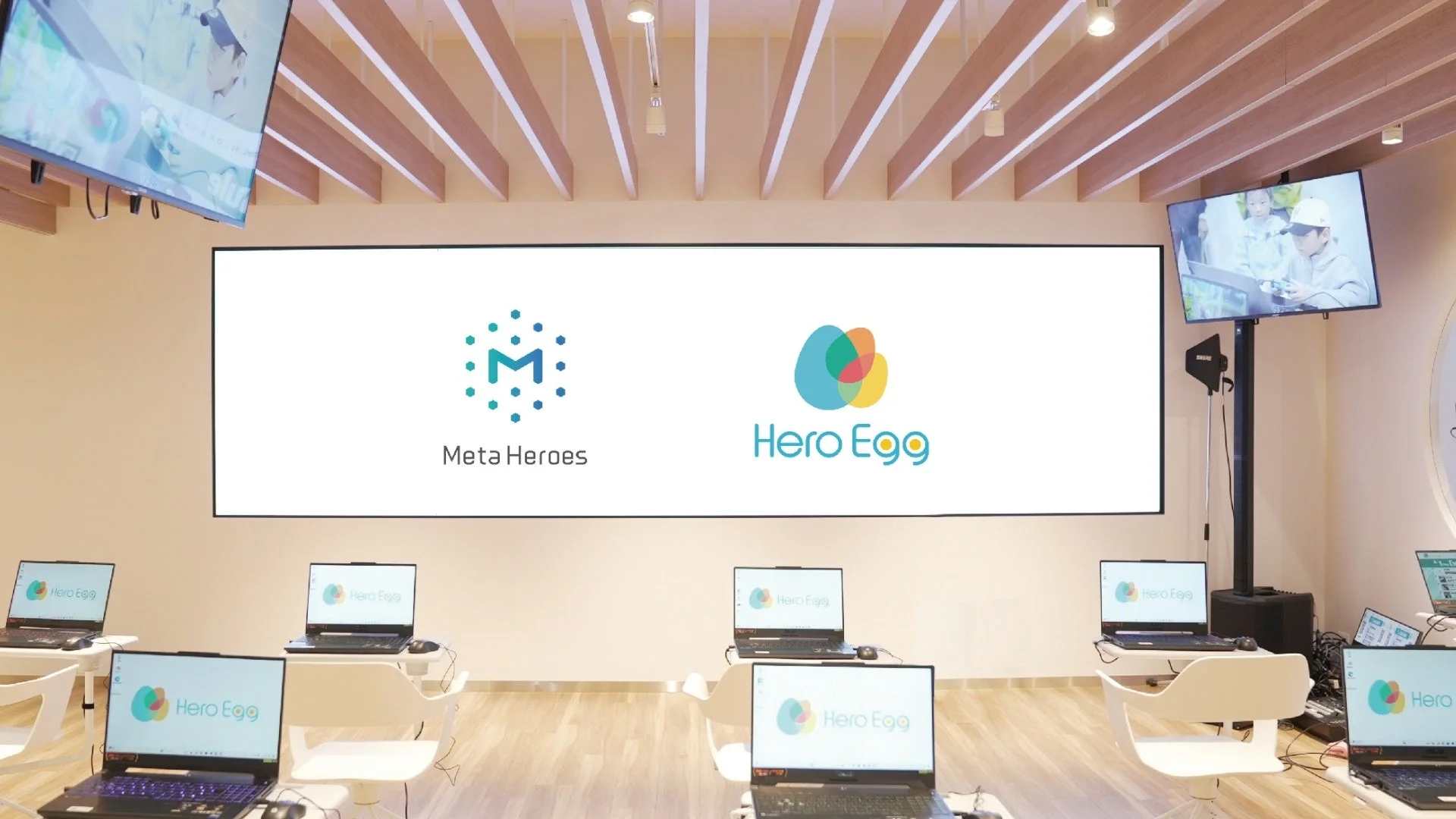 Hero Egg施設内の様子