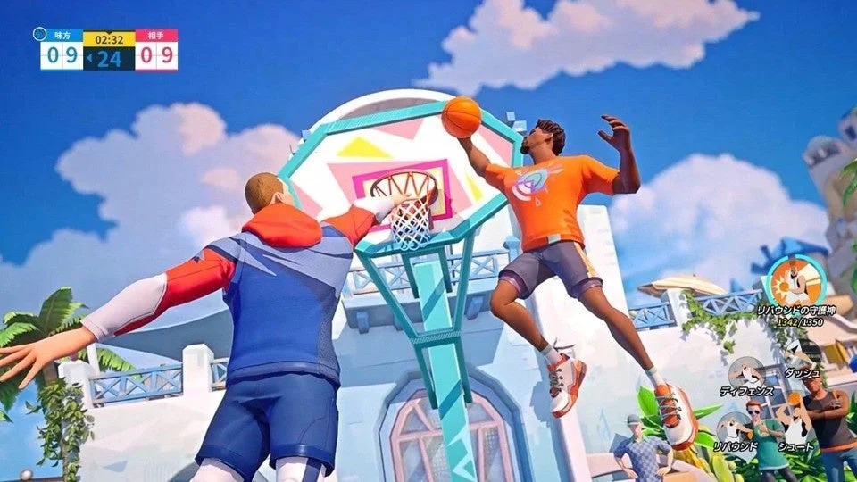 NBAダンクシティゲームプレイ