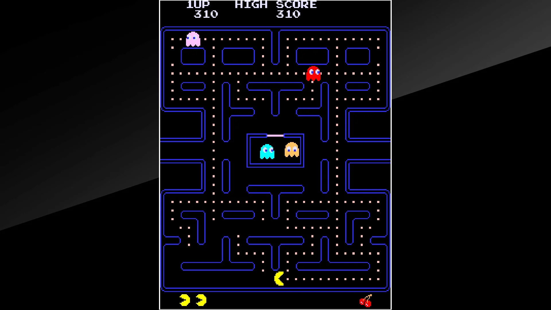 アーケードアーカイブス パックマンのゲーム画面