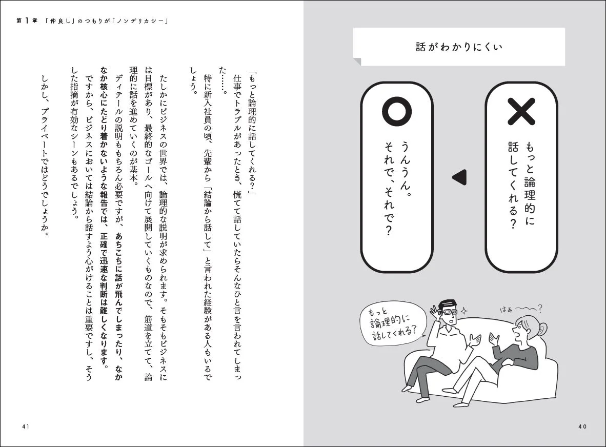 書籍内部ページ - 「もっと論理的に話してくれる?」
