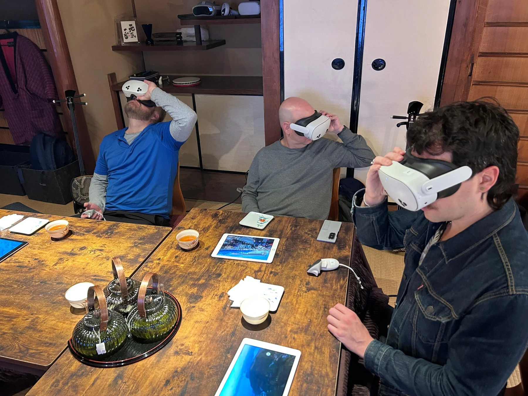 anywhere caféでのVR観光体験