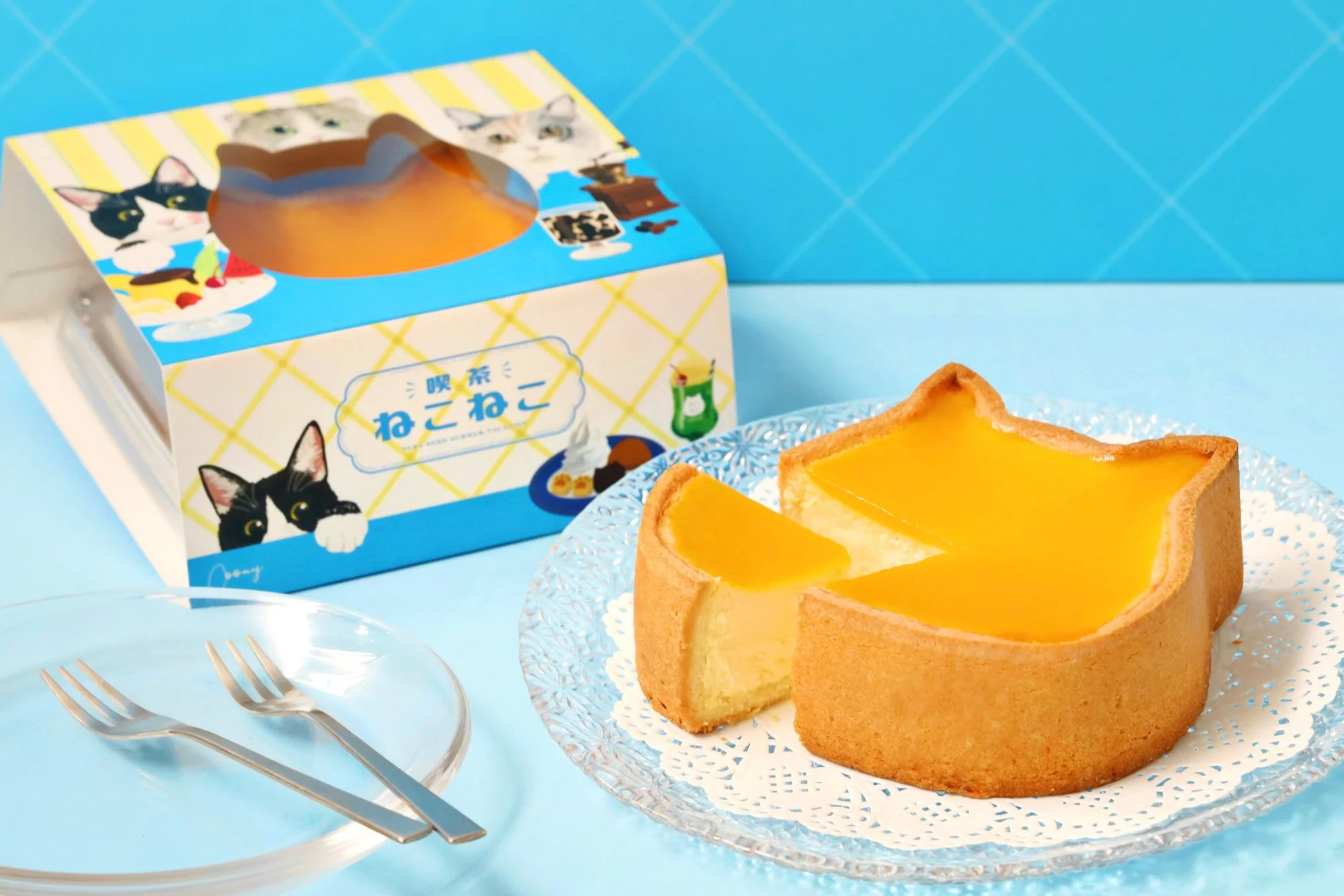 ねこねこチーズケーキ