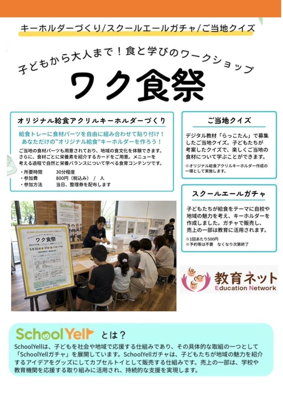 ワク食祭の案内