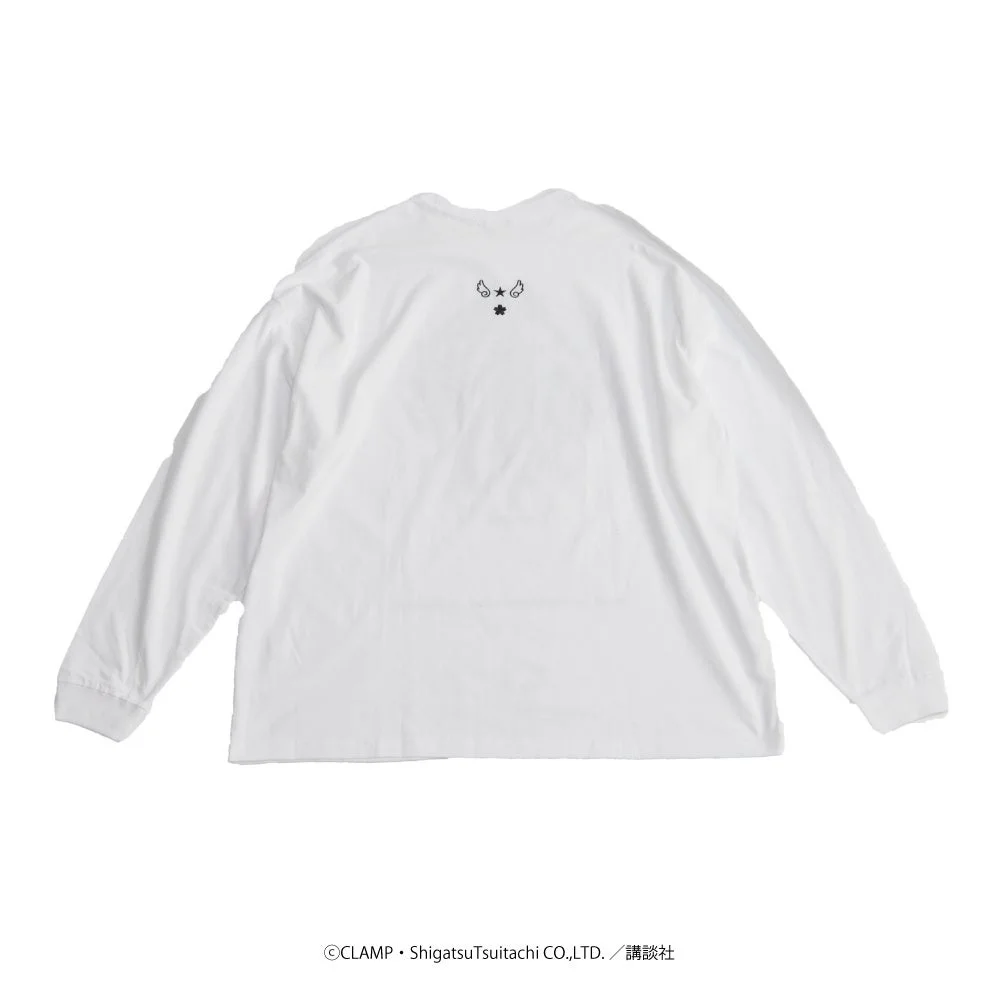 グラフィックロングスリーブTシャツ背面