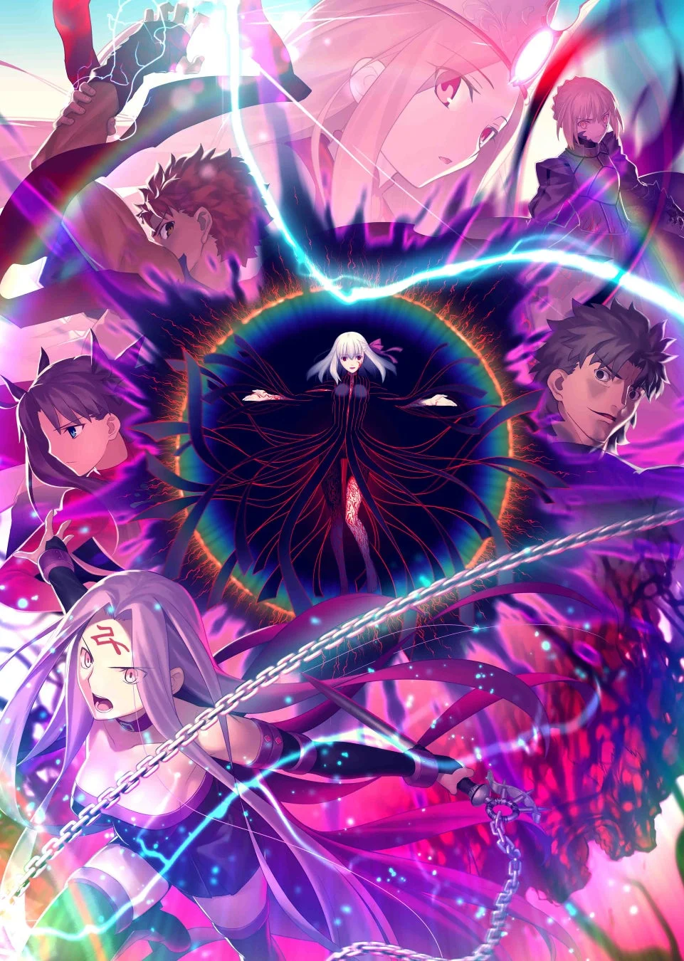 Fate/stay night [Heaven's Feel] 主要キャラクターイラスト