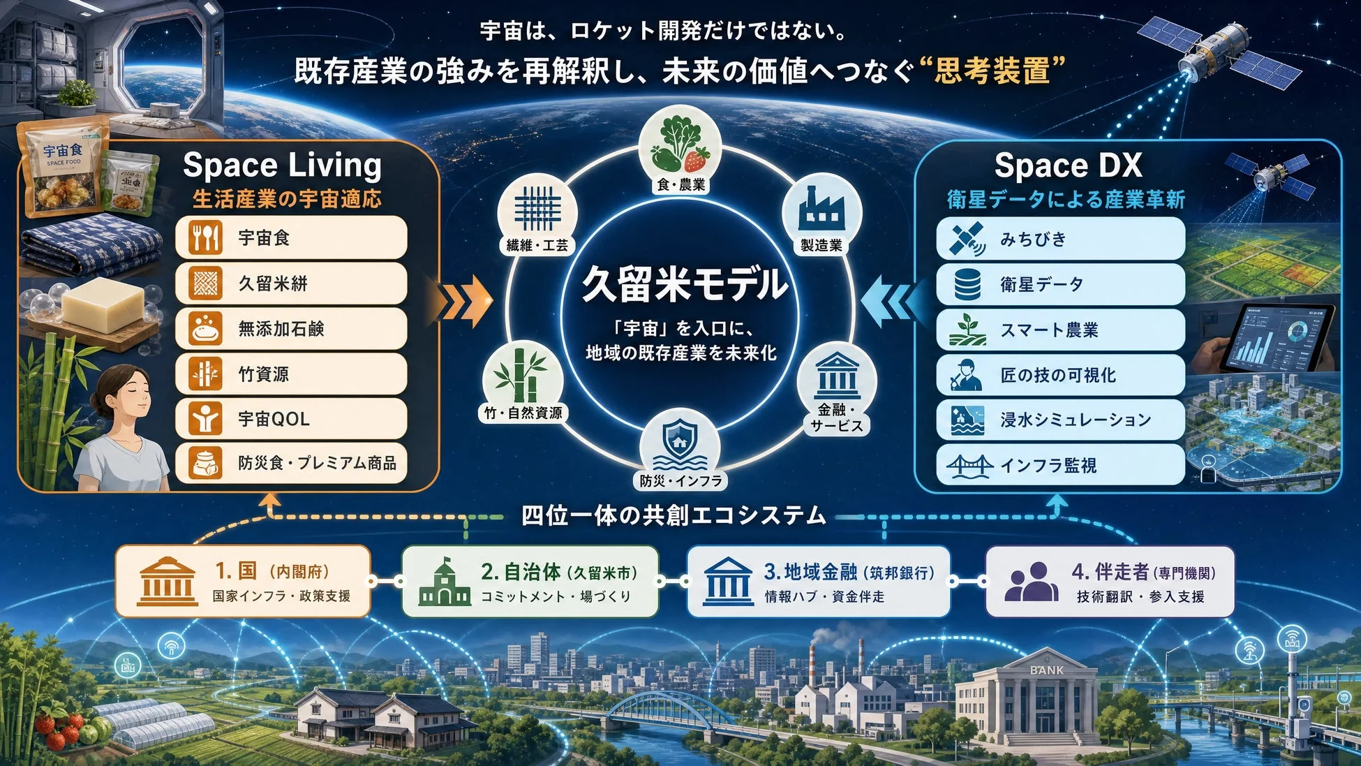 久留米モデルの概要図