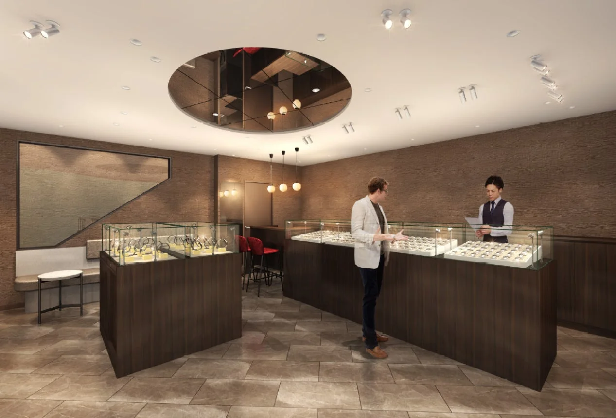 ウォッチニアン広島店 1階 時計・ジュエリーフロア